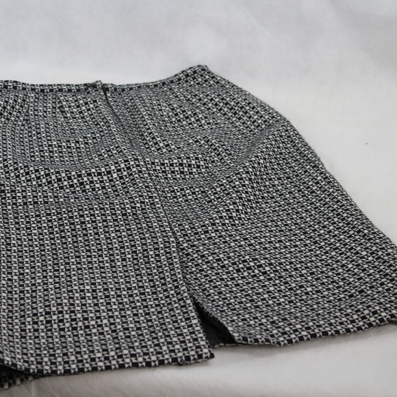 Vtg Talbots Italian Wool Checked Lined Skirt - Picture 4 of 6
